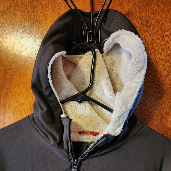 Women's Medium Weatherproof Brown Hooded Faux Fur Lined Zip Up Coat - Picture 3 of 12